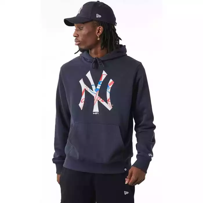 Sudadera New Era Mlb Double Logo Hoody New York Yankees 60284748