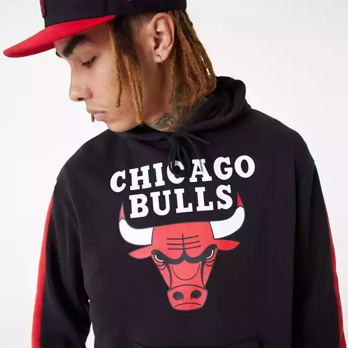 Sudadera New Era Nba Colour Block Os Hoody Chicago Bulls 60416368