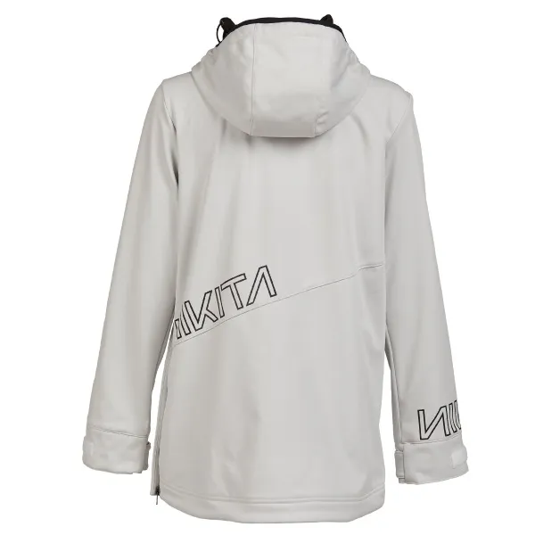 Sudadera Nieve NIKITA Mujer con capucha RADIO HOODIE – WHITE Ref. NKWSRAD-WHT Blanca