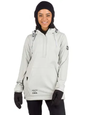 Sudadera Nieve NIKITA Mujer con capucha RADIO HOODIE – WHITE Ref. NKWSRAD-WHT Blanca