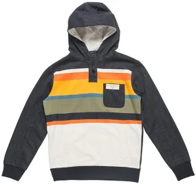 Sudadera niño Rip Curl con capucha para Chicos Ref. KFEEF4 Multi stripen hooded fleece dark marle gris naranja verde