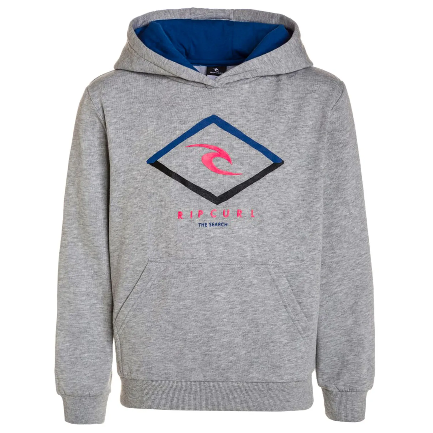 Sudadera niño RIP CURL con capucha  y bolsillos  Ref.KFEDP4 cement marle easy hooded fleece  gris claro