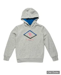 Sudadera niño RIP CURL con capucha  y bolsillos  Ref.KFEDP4 cement marle easy hooded fleece  gris claro