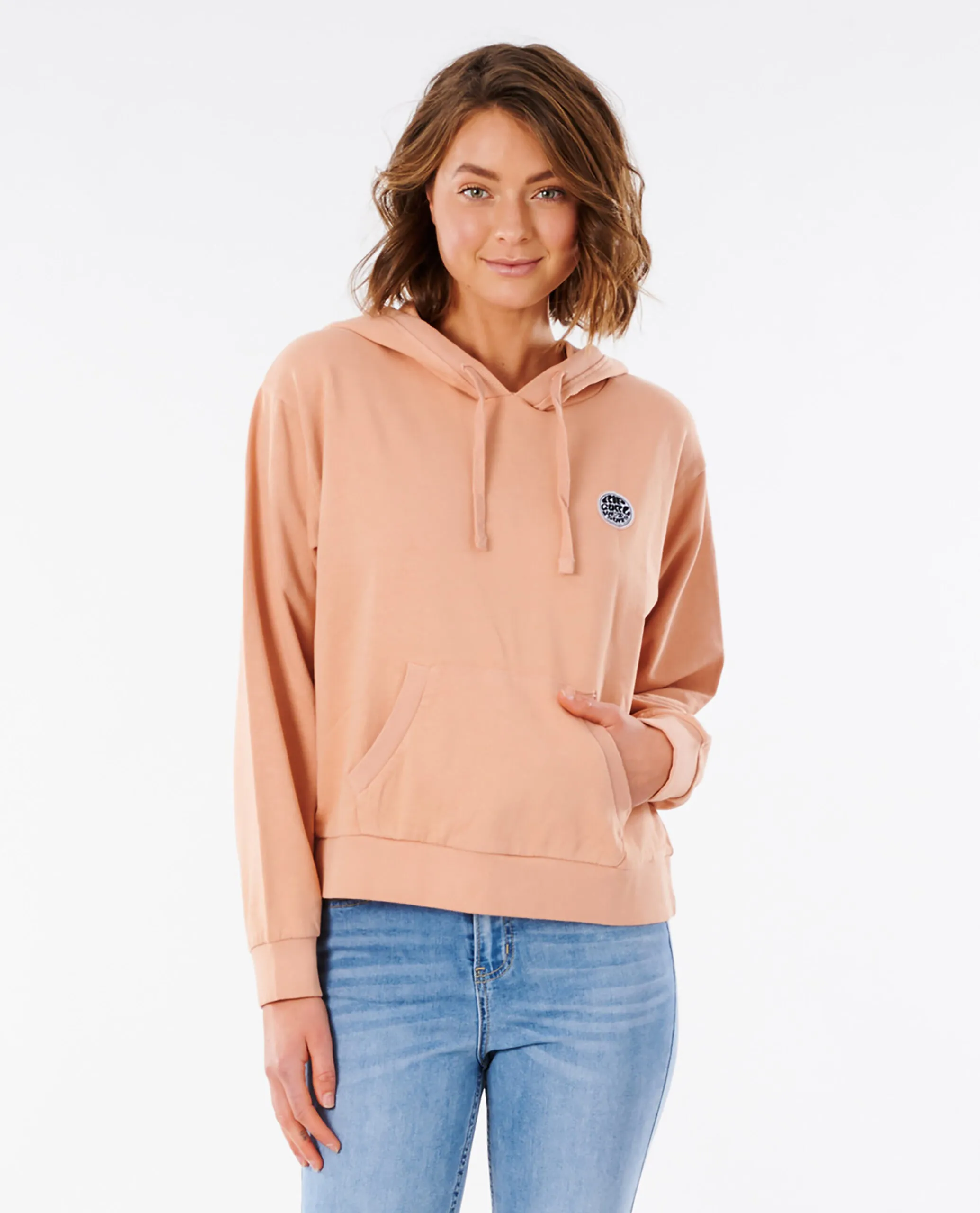 Sudadera RIP CURL Mujer con capucha para mujer Surfers Original Clay Ref. GFEDF8 naranja/salmón surfera