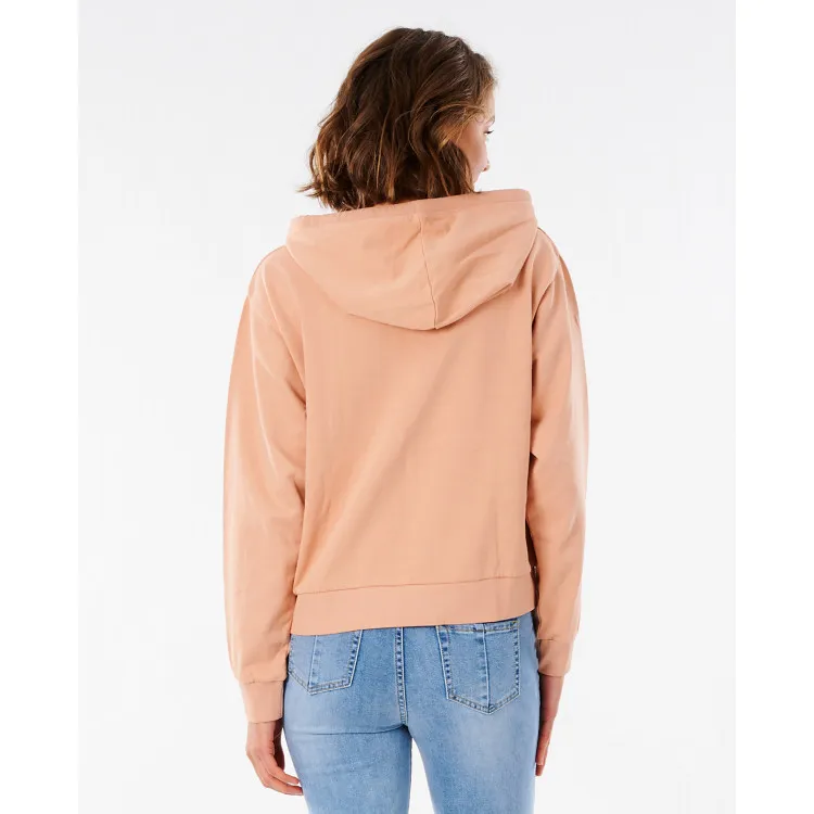 Sudadera RIP CURL Mujer con capucha para mujer Surfers Original Clay Ref. GFEDF8 naranja/salmón surfera