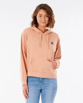 Sudadera RIP CURL Mujer con capucha para mujer Surfers Original Clay Ref. GFEDF8 naranja/salmón surfera