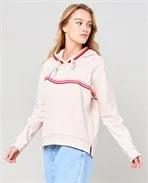 Sudadera RIP CURL Mujer con capucha para mujer Trinita Pop Over Beige Ref. GFEBA5 beig rayas