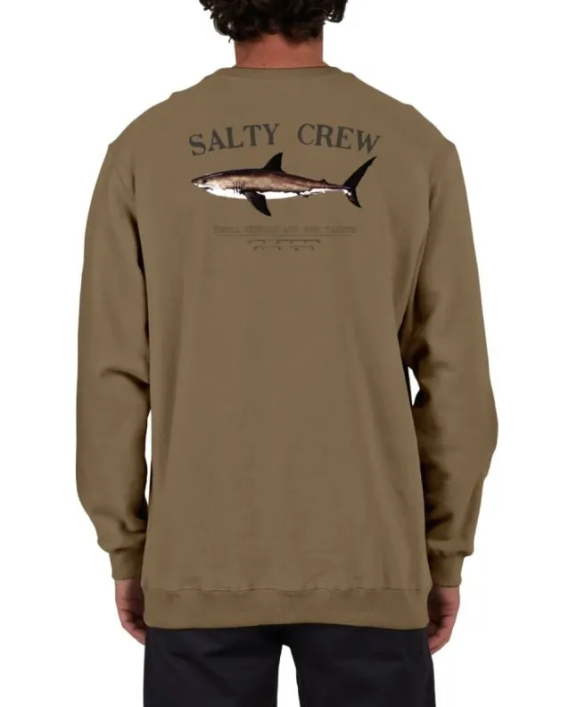 Sudadera Salty Crew Bruce Vintage Pigment Straw