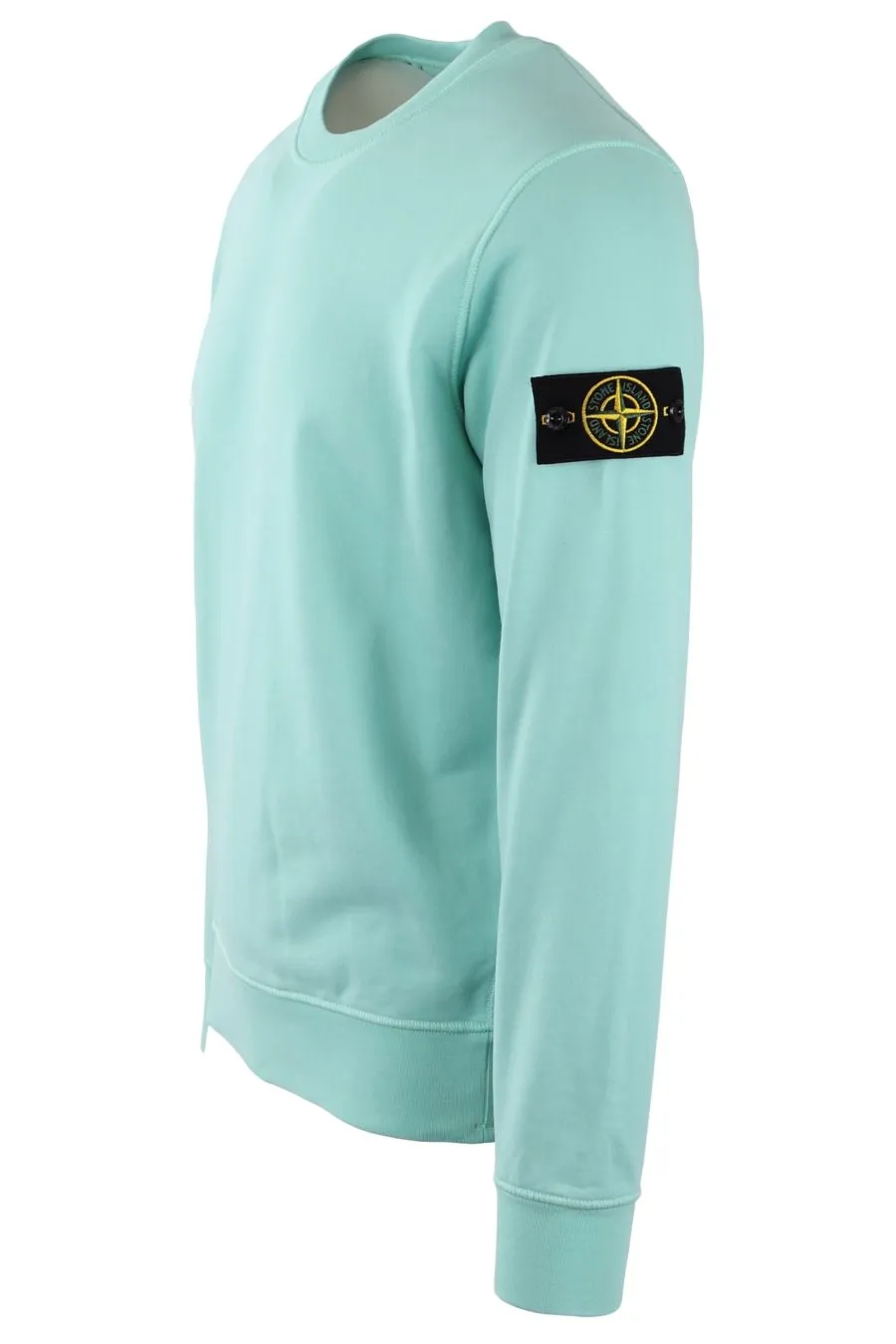 Sudadera Stone Island menta con parche