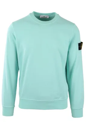 Sudadera Stone Island menta con parche