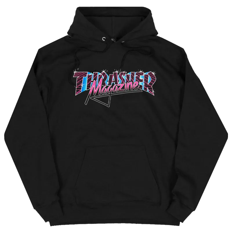 Sudadera THRASHER Hombre con capucha Vice logo hood Black Ref. 145046 negra