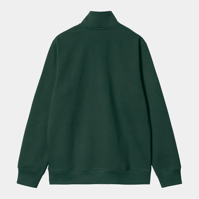 Sudadera Verde Carhartt Chase Neck Zip Sweatshirt Discovery Green S