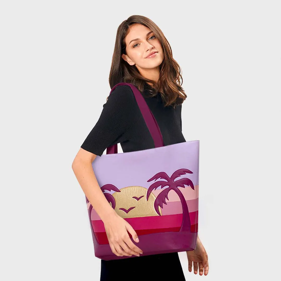 SUNSET TOTE BAG MULTICOLOR