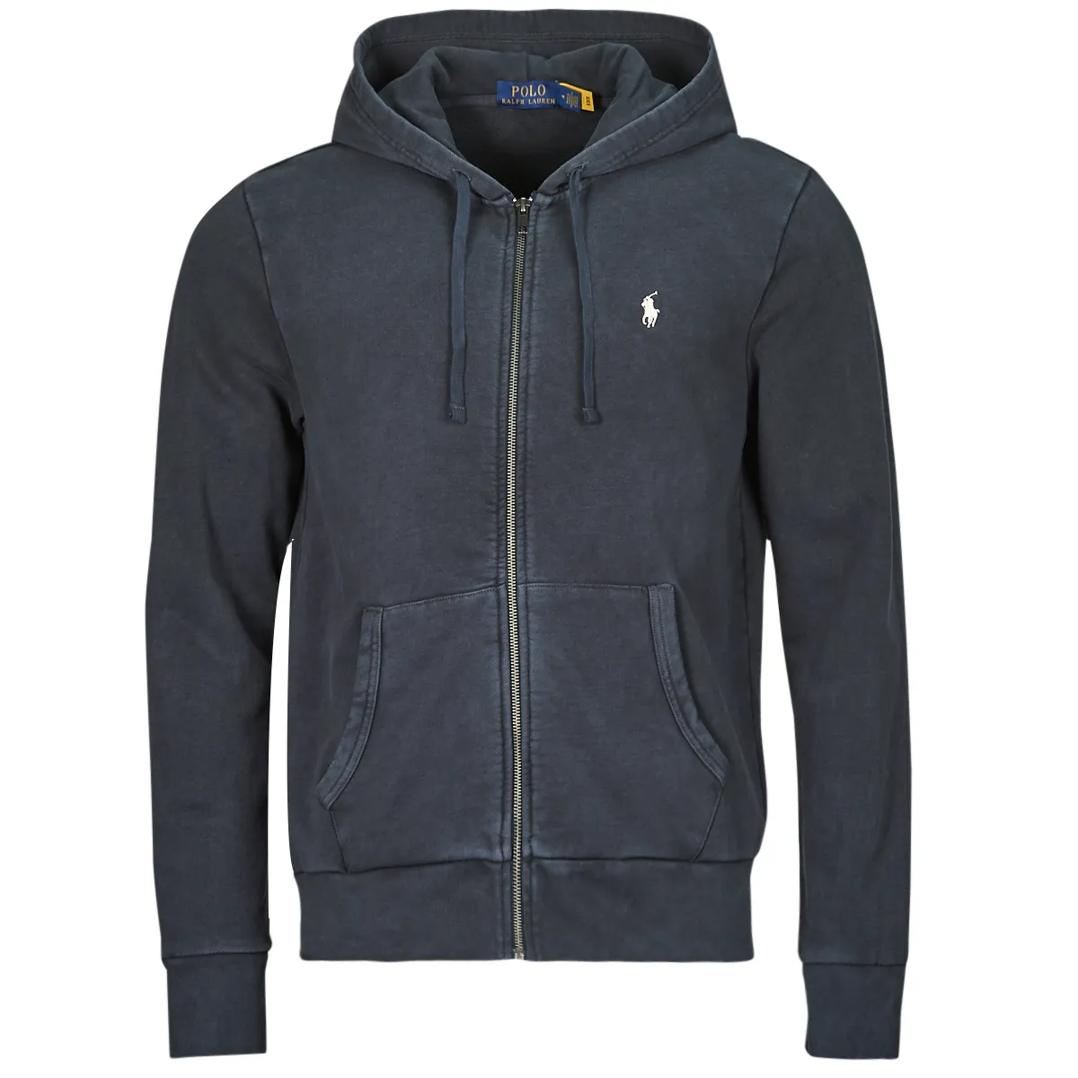 SWEATSHIRT ZIPPE EN MOLETON