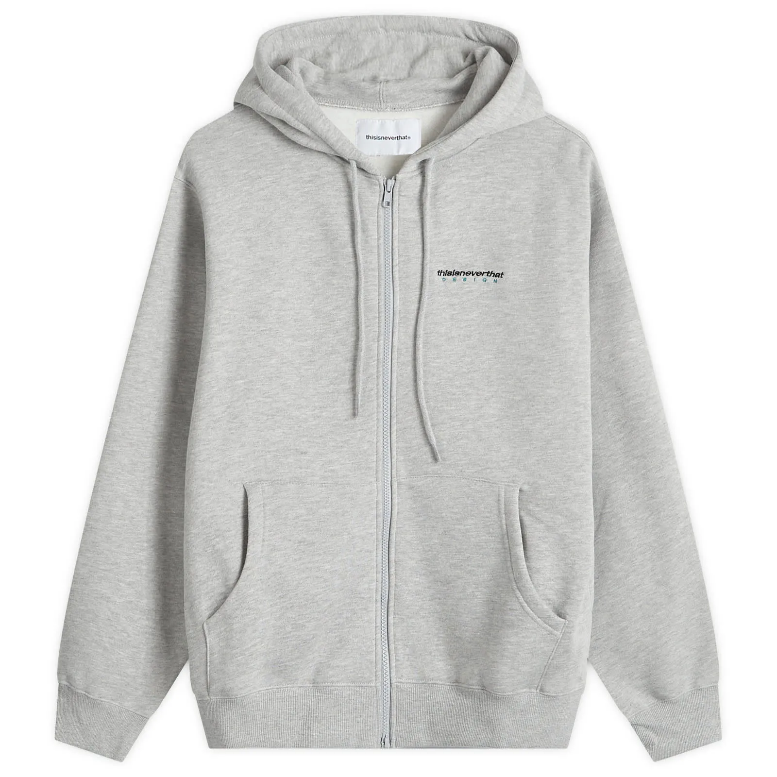 thisisneverthat DSN Zip Up Hoody Grey