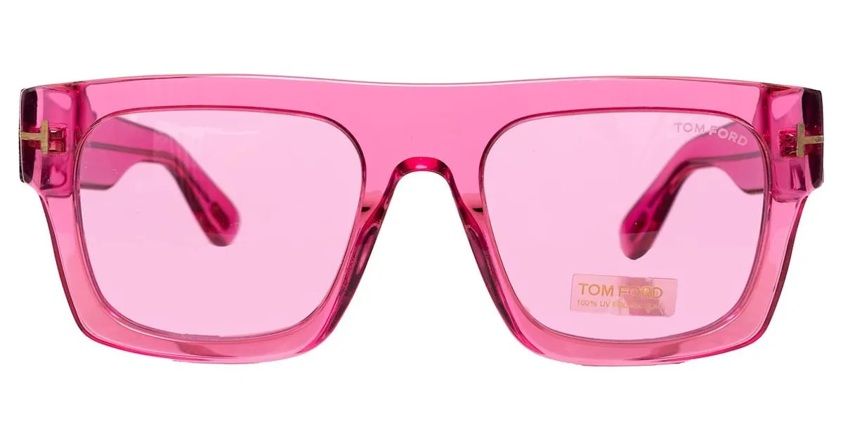 Tom Ford Fausto gafas de sol cuadradas Rosa 