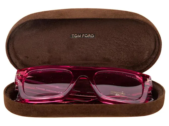 Tom Ford Fausto gafas de sol cuadradas Rosa 