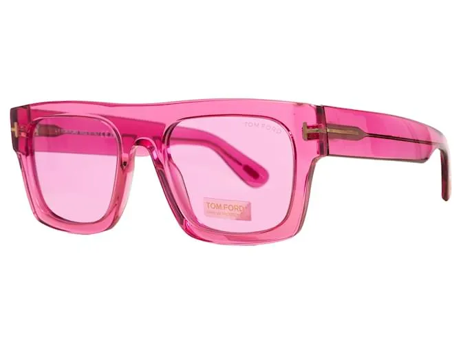 Tom Ford Fausto gafas de sol cuadradas Rosa 