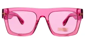 Tom Ford Fausto gafas de sol cuadradas Rosa 