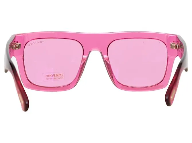 Tom Ford Fausto gafas de sol cuadradas Rosa 