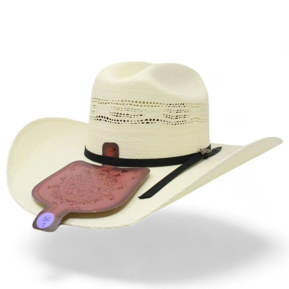 Tombstone 10X Roper Straw Cowboy Hat