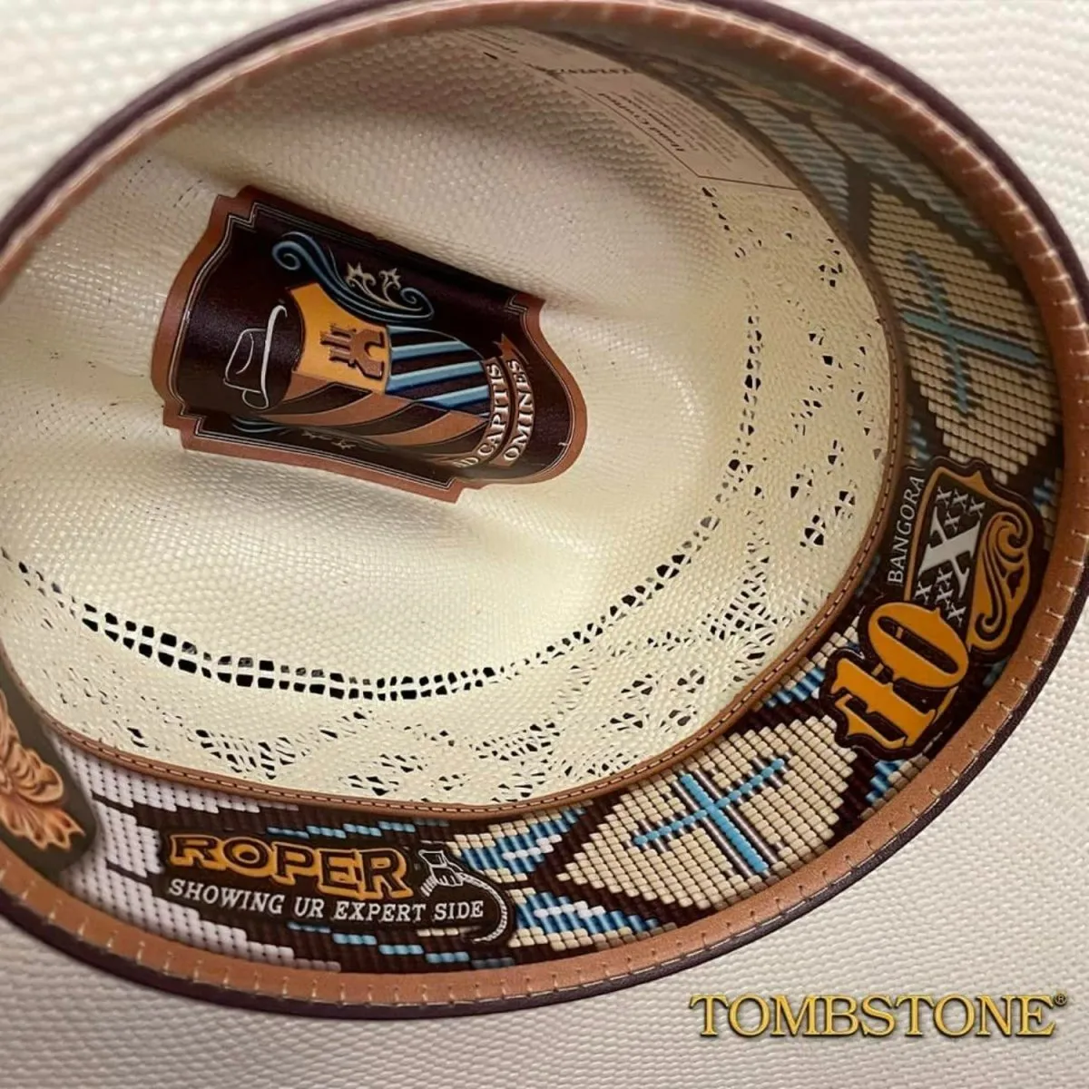 Tombstone 10X Roper Straw Cowboy Hat