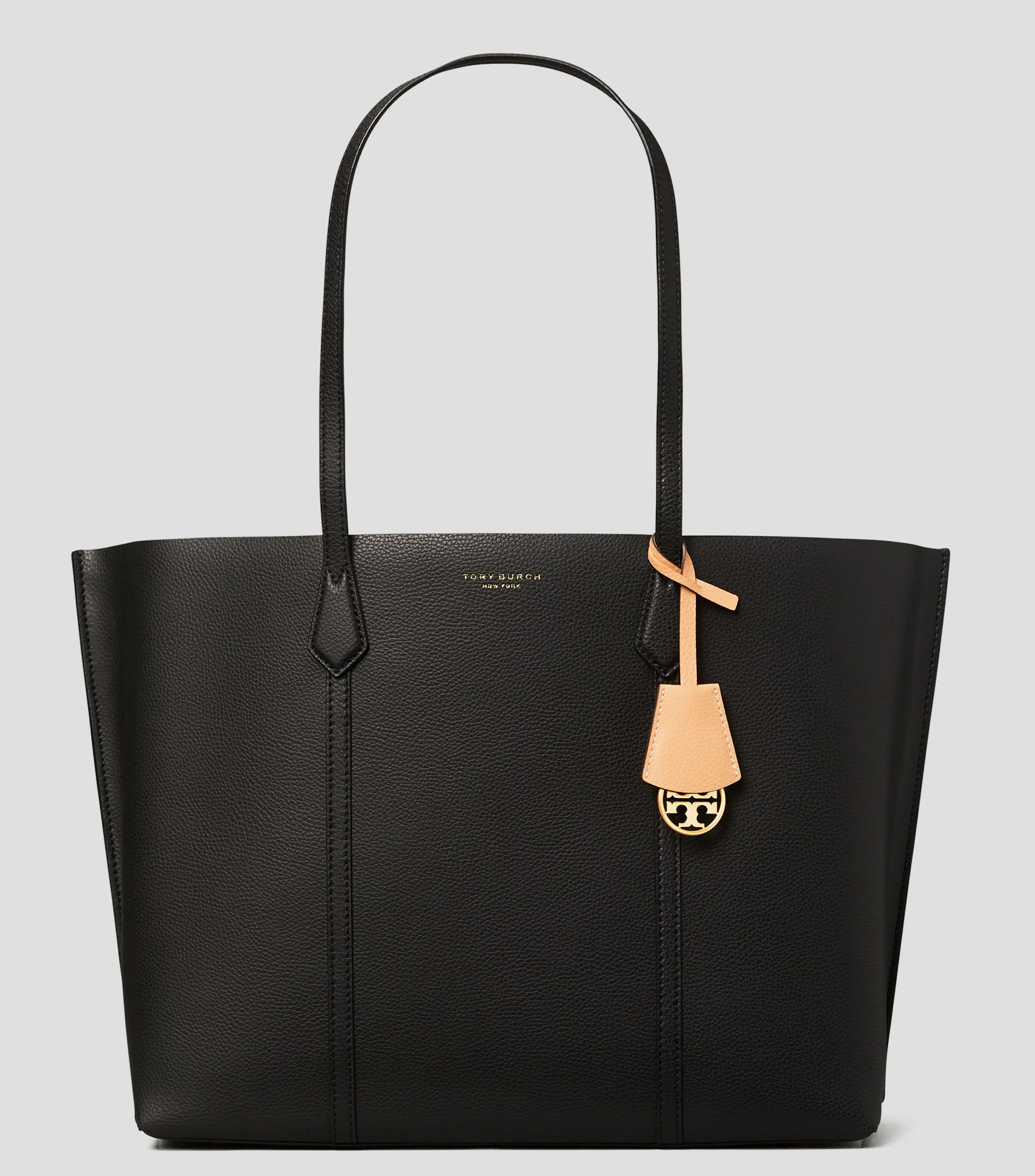 Tory Burch Bolsa tote en piel negro Perry Triple Mujer