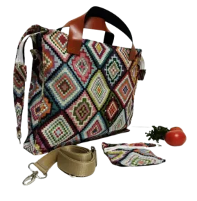 Tote bag multicolor