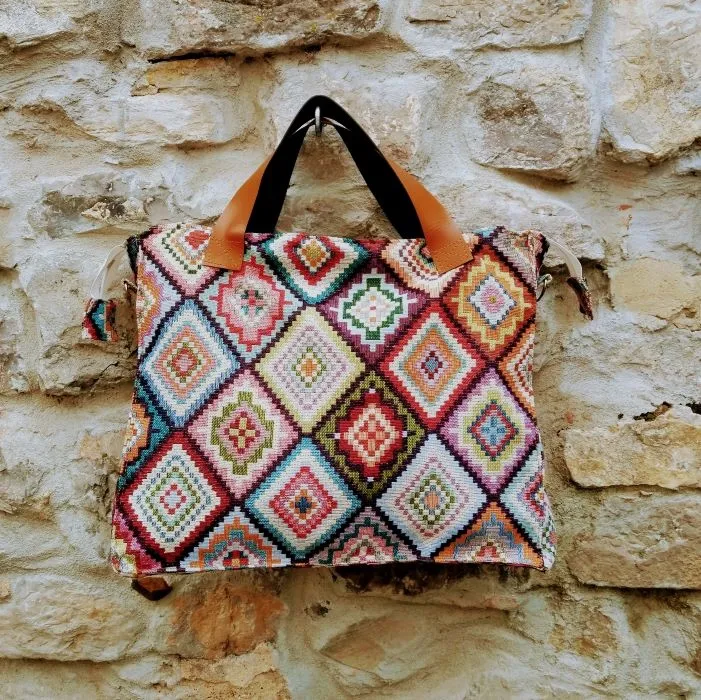 Tote bag multicolor