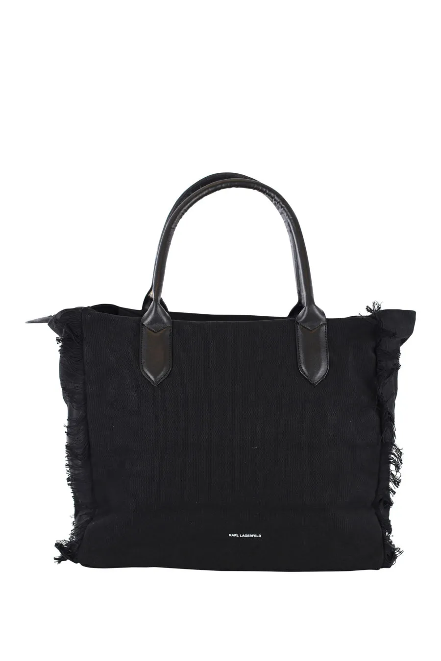 Tote bag negro de tela