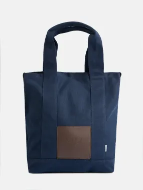 Tote bag silbon azul marino