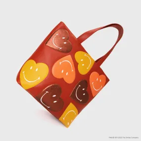 TOTE BAG SMILEY BROWN