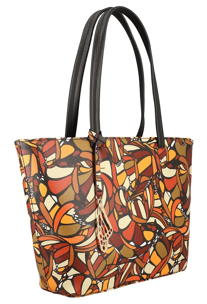 Tote K'iin Saffiano Mariposa Abstracta Original