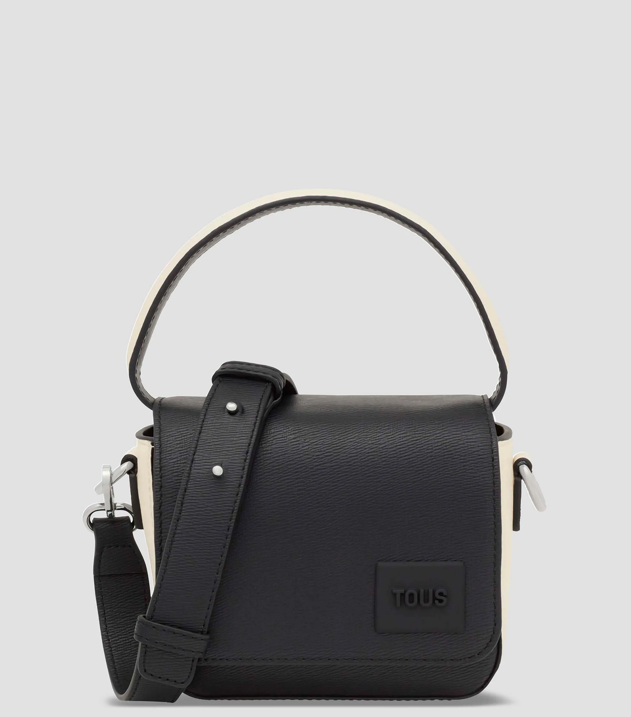 Tous Bolso Crossbody Amanda negro, beige Mujer