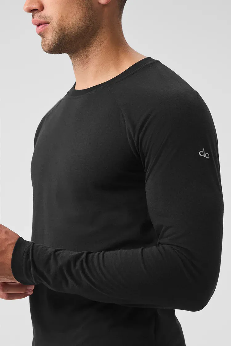 Triumph Long Sleeve Tee - Black