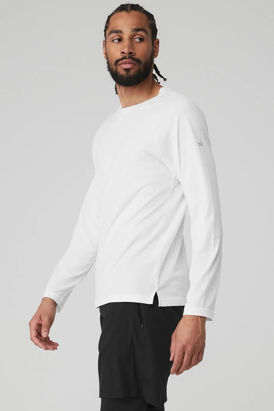 Triumph Long Sleeve Tee - White