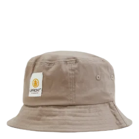 Upfront Stranded Bucket Hat Beige