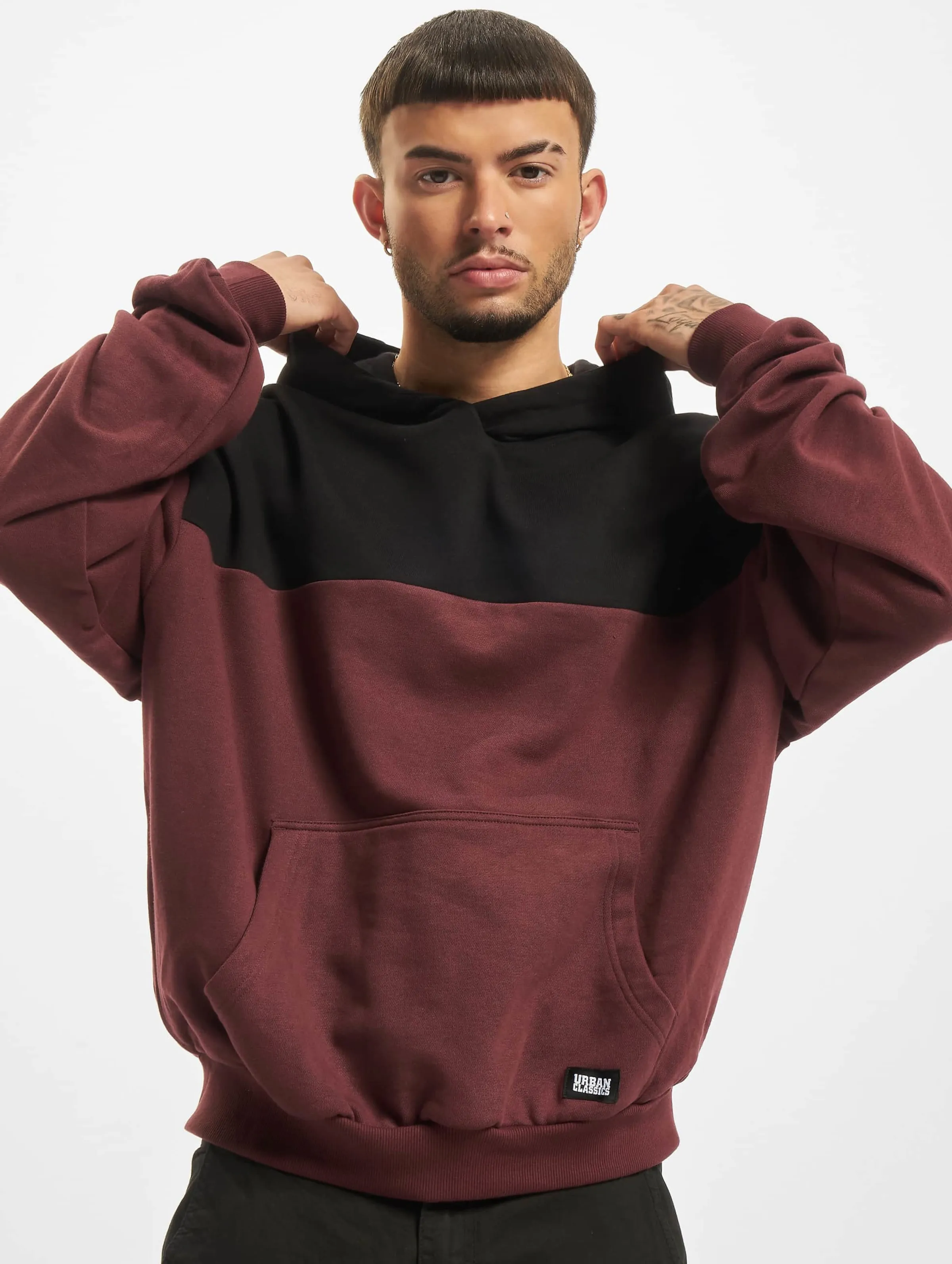 Urban Classics Upper Block Hoodies