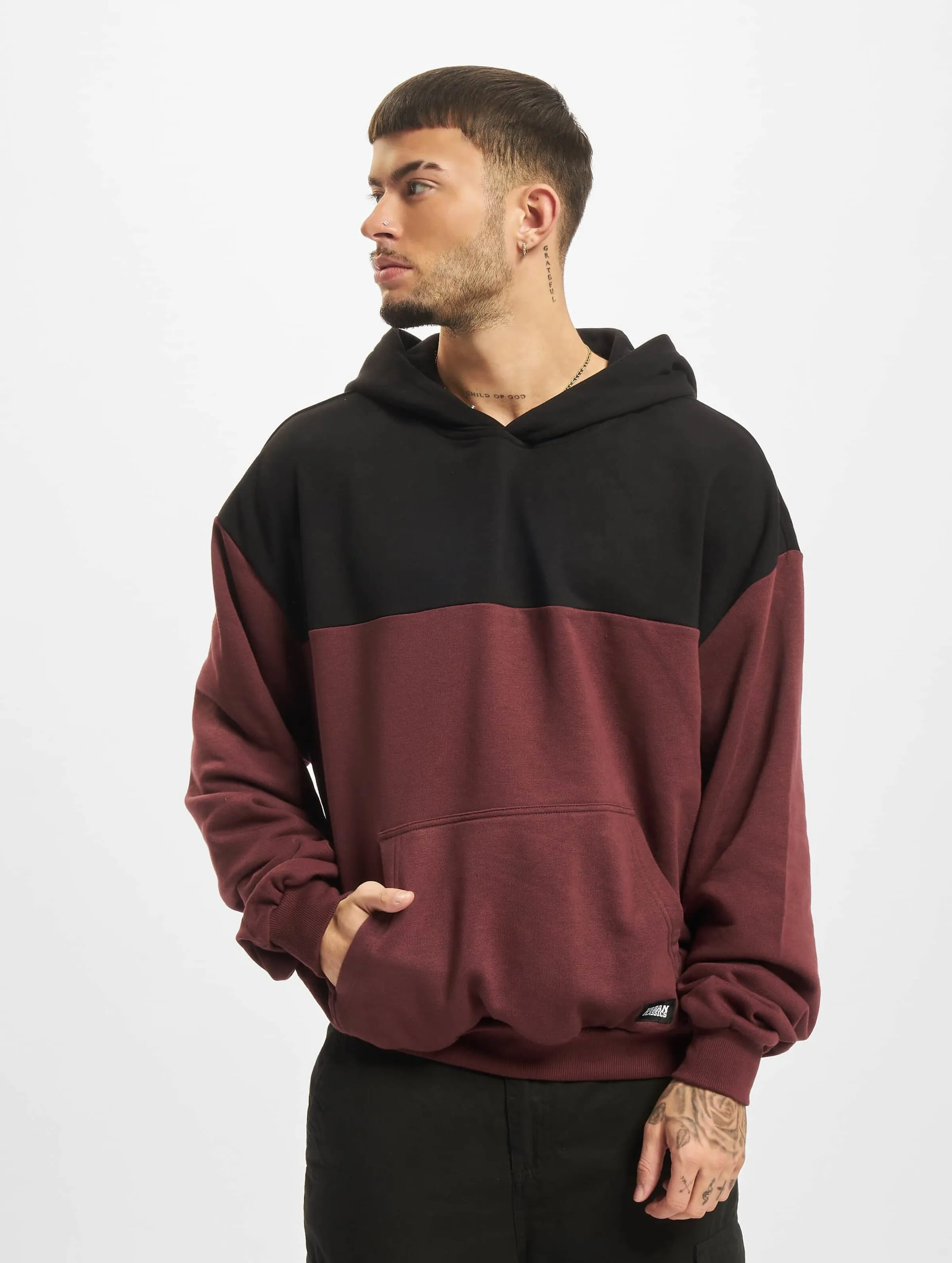 Urban Classics Upper Block Hoodies