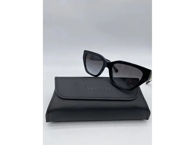 VALENTINO GARAVANI Gafas de sol T.  el plastico Negro 