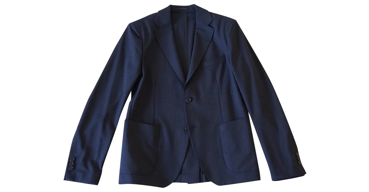 Versace Blazers Chaquetas Azul 