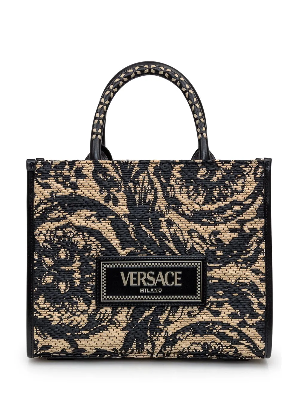 VERSACE Small Tote Athena Barocco Bag