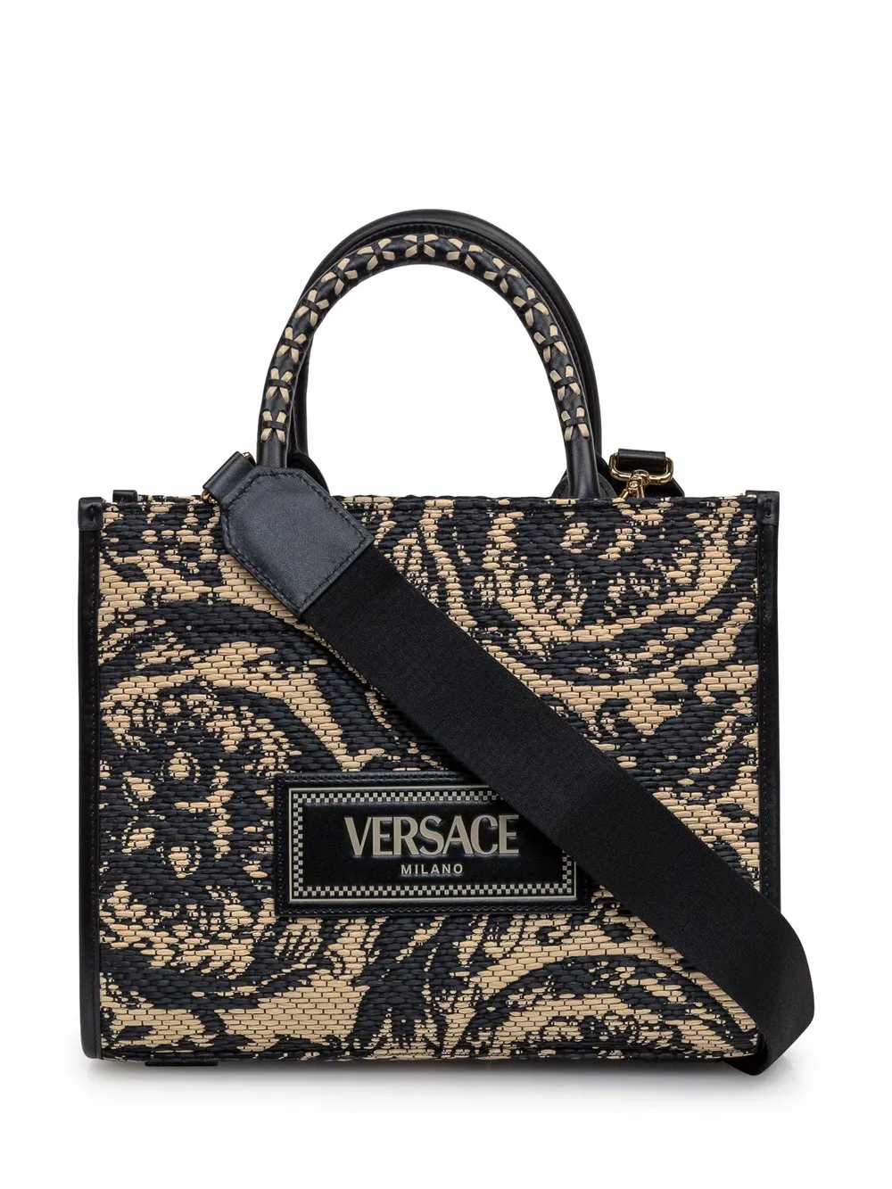 VERSACE Small Tote Athena Barocco Bag