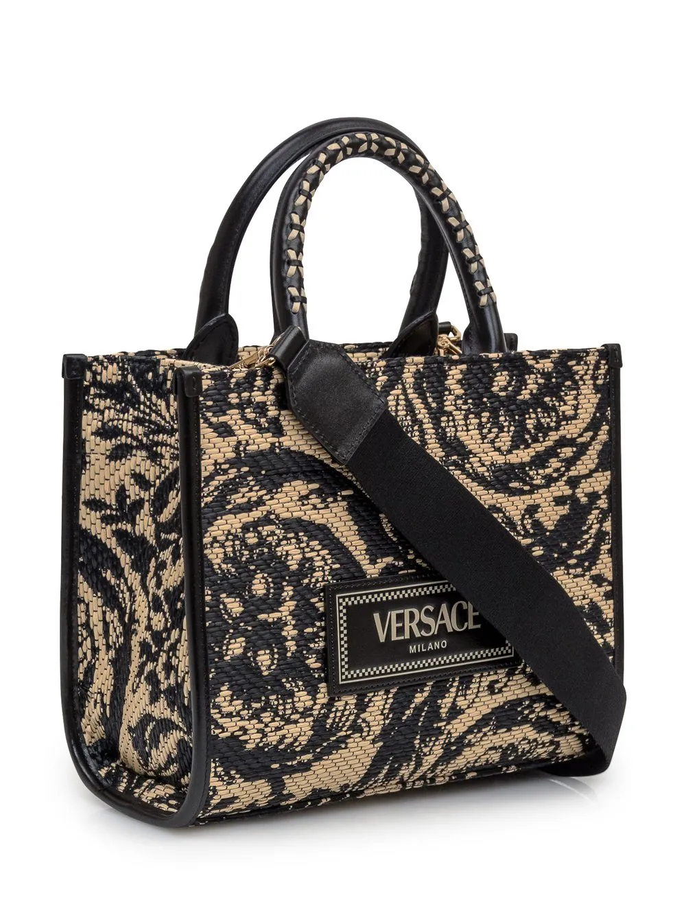 VERSACE Small Tote Athena Barocco Bag