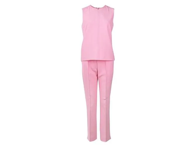 Victoria, Camiseta sin mangas de sastre Victoria Beckham Rosa 