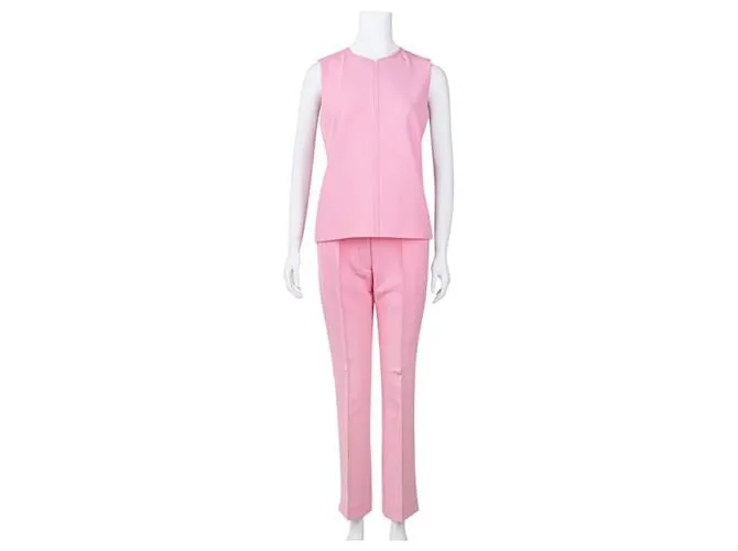 Victoria, Camiseta sin mangas de sastre Victoria Beckham Rosa 