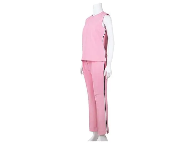 Victoria, Camiseta sin mangas de sastre Victoria Beckham Rosa 