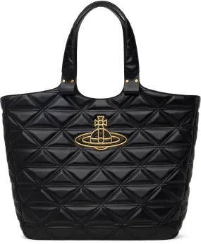 Vivienne Westwood Black Talitha Tote Bag