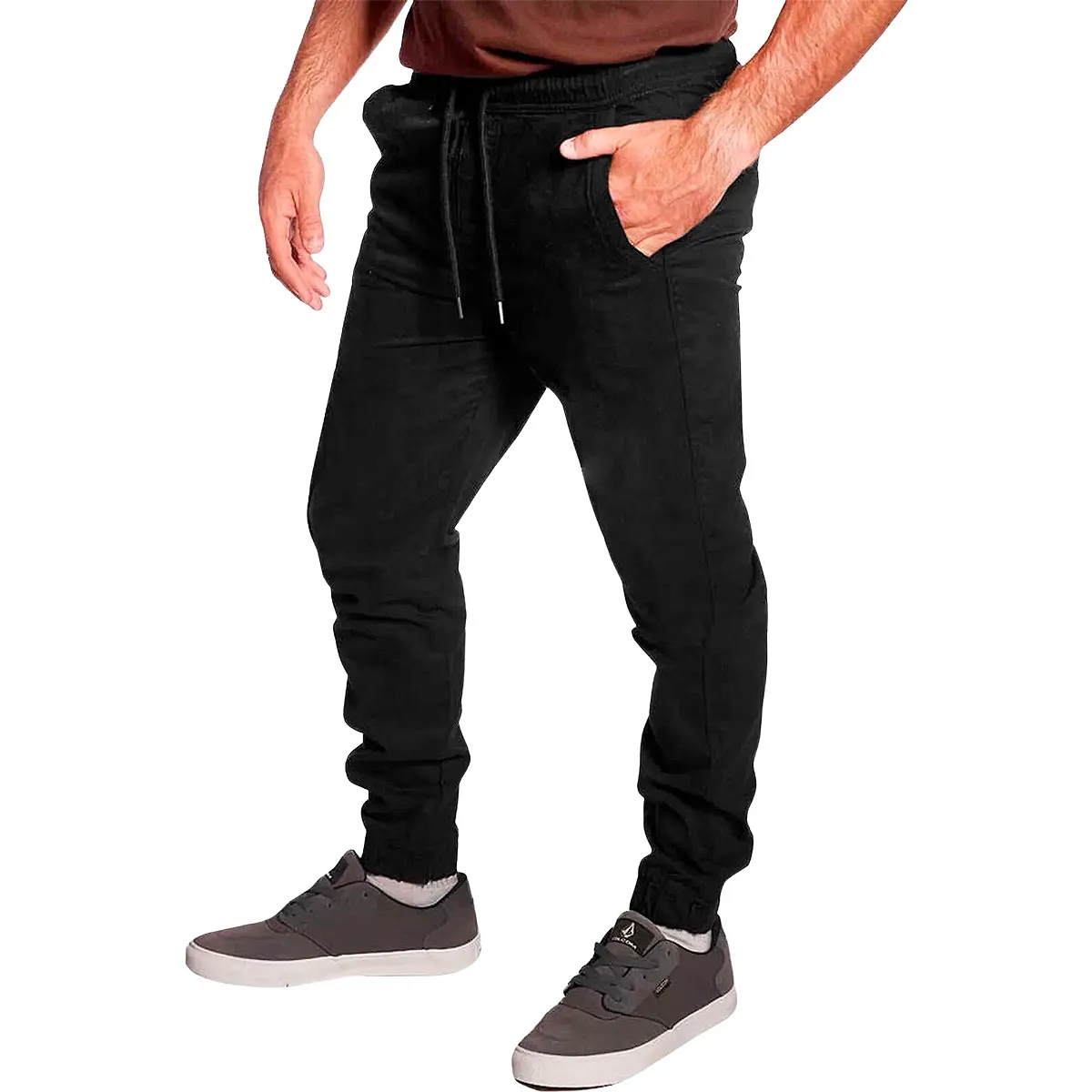 Volcom Pantalón Jogger Slim Frikin – Hombre – 01126