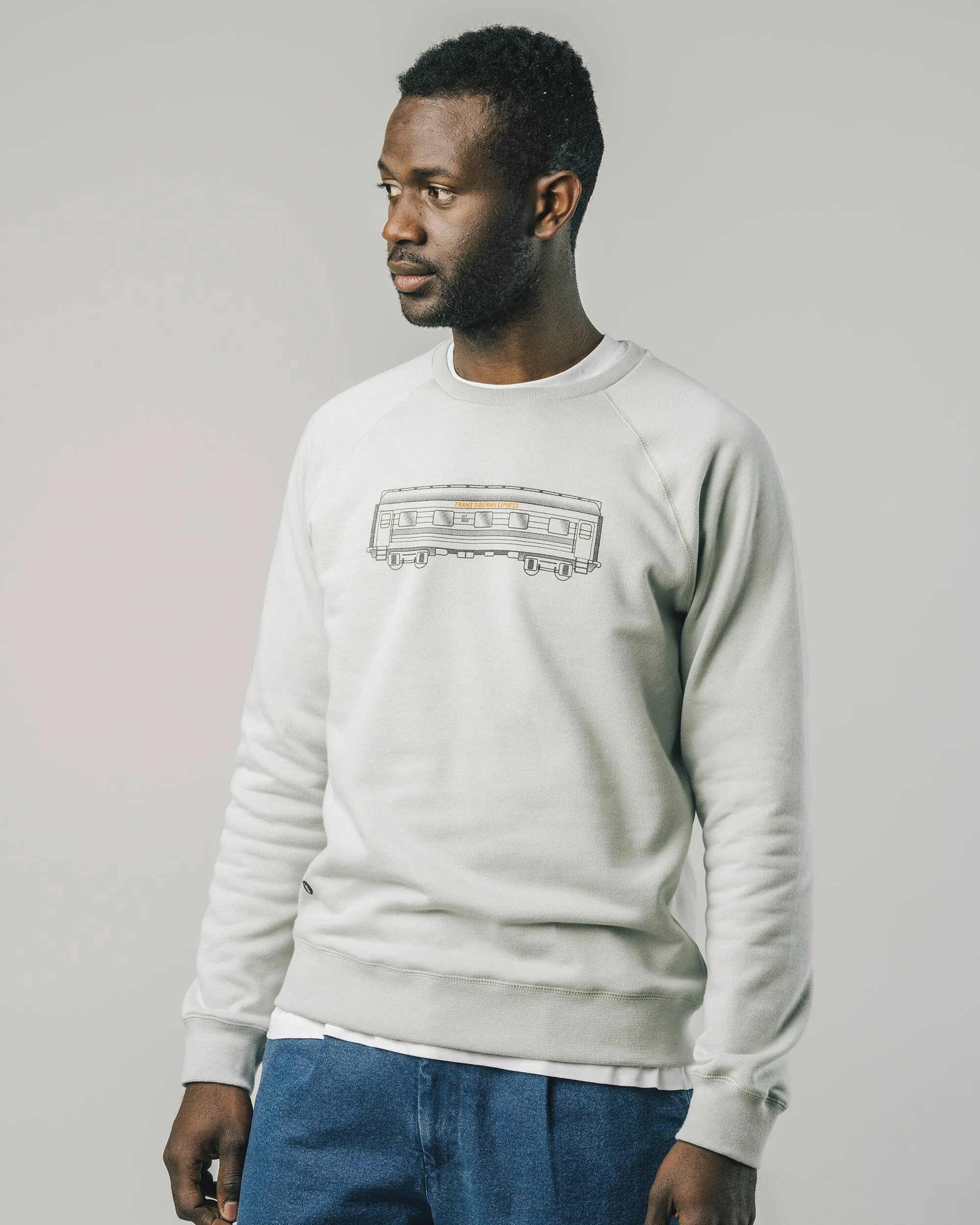 Wagon Sweatshirt Stone Green